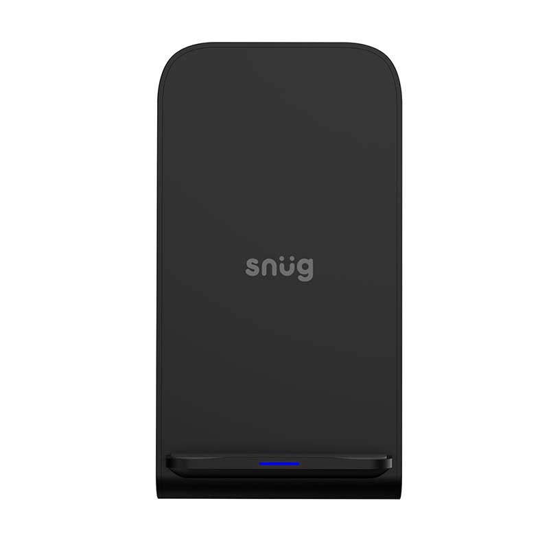 Snug Wireless Stand Charger 15W - Black - Black