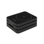 Snug 3-In-1 Magnetic Wireless Travel Charger 15W - Black
