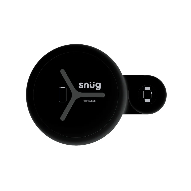 Snug Dual Wireless Charger 15W - Black