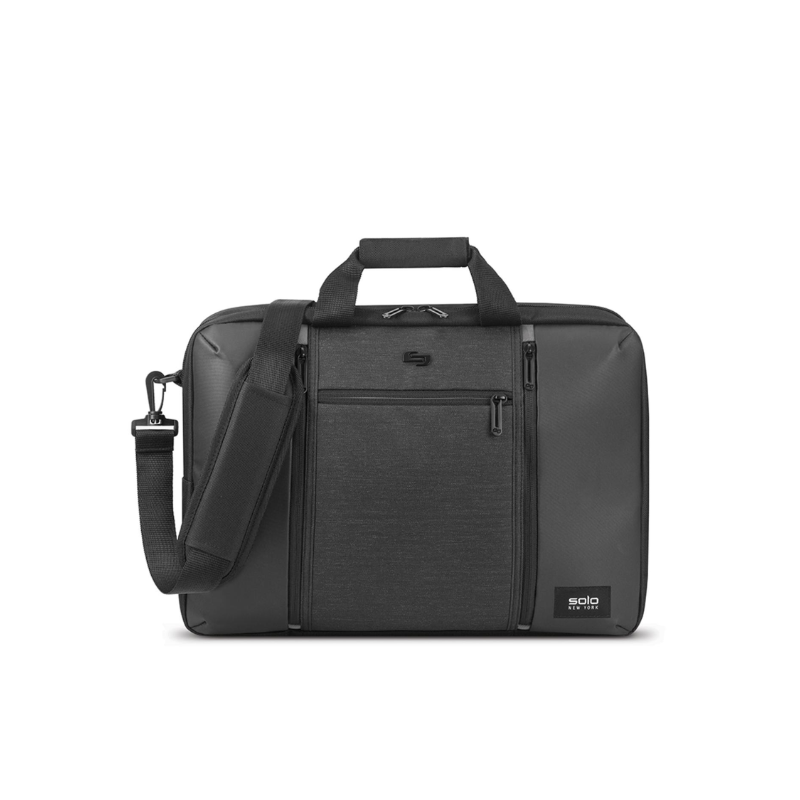 Solo Highpass Hybrid Briefcase Up To 15.6 Inch - Black - Black