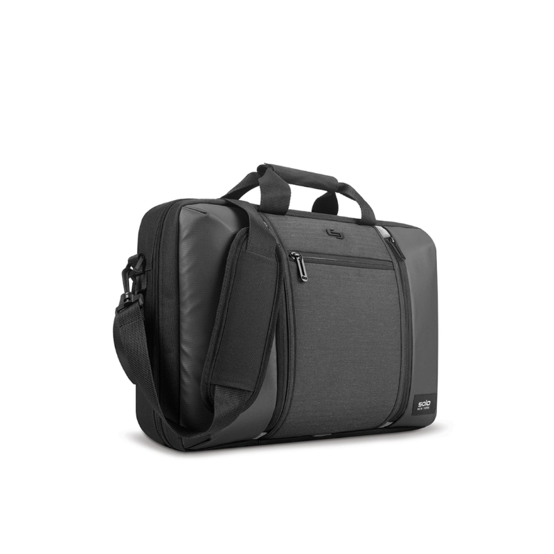 Solo Highpass Hybrid Briefcase Up To 15.6 Inch - Black - Black