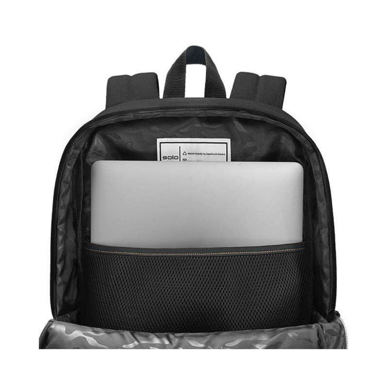 Solo RE:Fresh Backpack Up To 17.5 Inch â€“ Grey - Grey