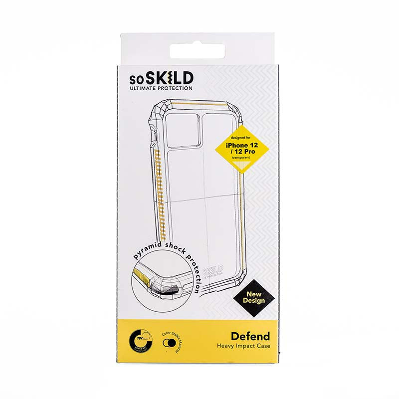 SoSkild Apple iPhone 12 / 12 Pro Defend Clear Case