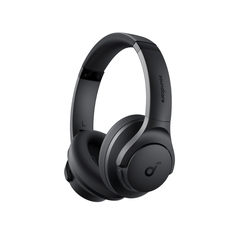 Soundcore Q20i Hybrid Active Noise Cancelling Headphones – Black - Black