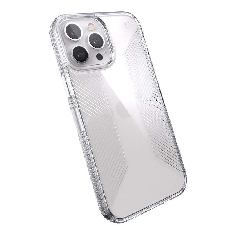 Speck Apple iPhone 13 Pro Max/12 Pro Max Presidio Clear Grip Case - Clear - Clear
