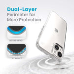 Speck Apple iPhone 15+ Plus Presidio Perfect Clear - Clear - Clear