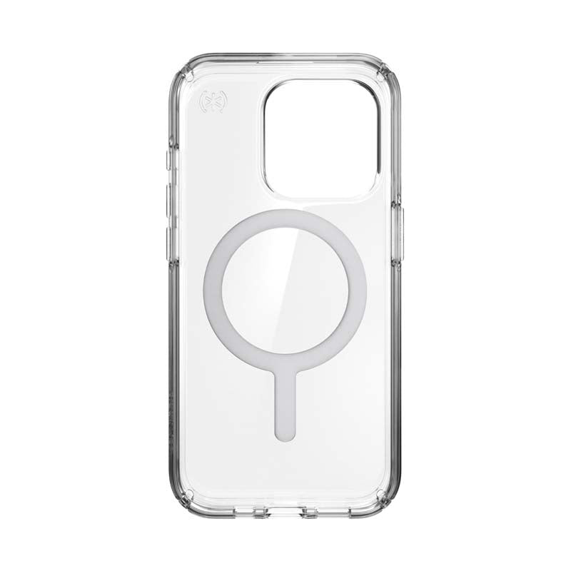 Speck Apple iPhone 15 Pro Perfect Clear With Magsafe - Clear / Chrome - Clear