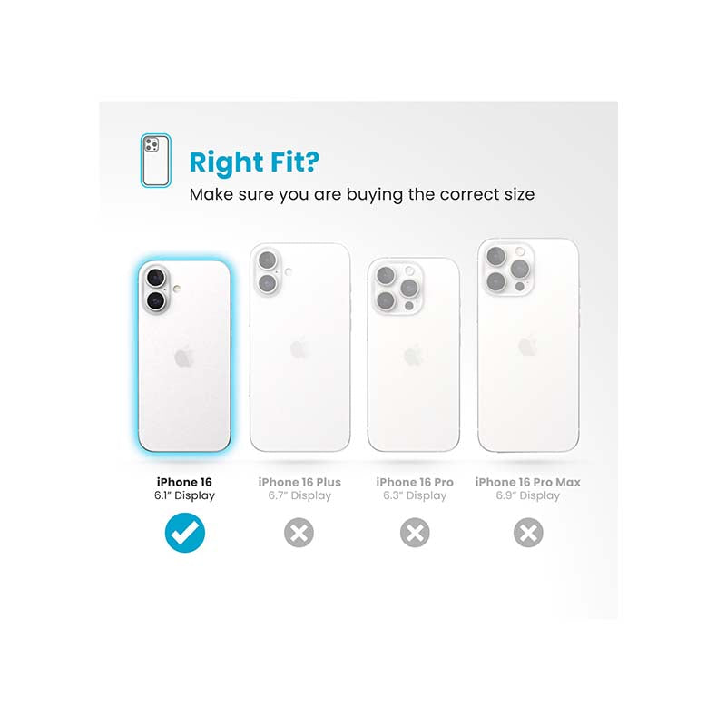 Speck Apple iPhone 16 Gemshell Clear Grip Magsafe Case - Clear - Clear
