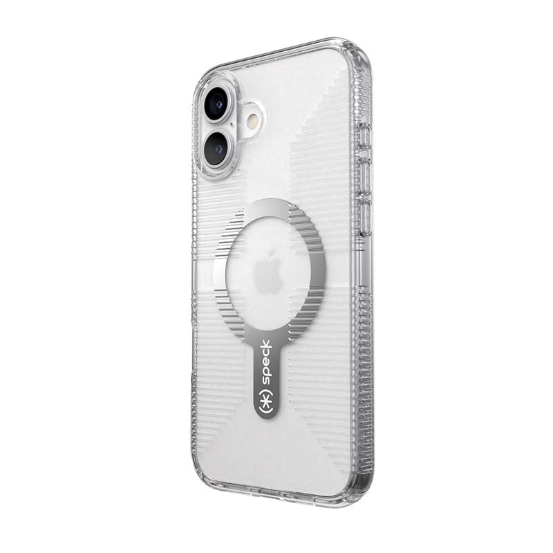 Speck Apple iPhone 16 Plus Gemshell Clear Grip Magsafe Case - Clear - Clear