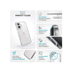 Speck Apple iPhone 16 Presidio Perfect-Clear Case - Clear - Clear