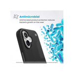 Speck Apple iPhone 16 Presidio Pro Grip Case - Black - Black