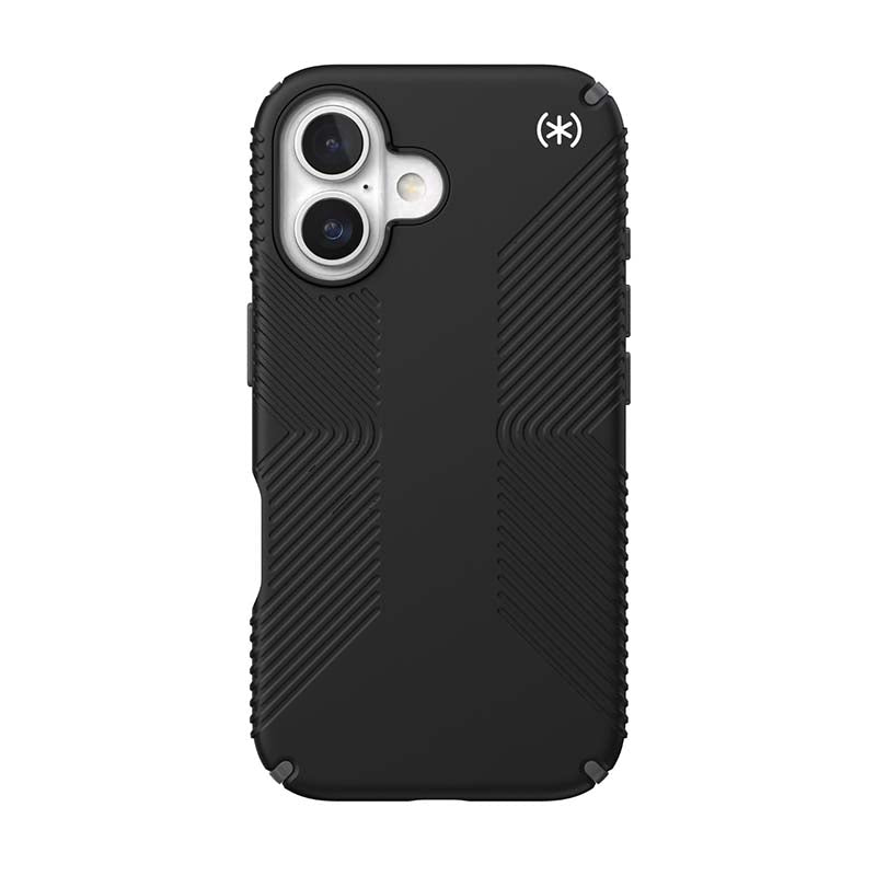 Speck Apple iPhone 16 Presidio2 Pro Grip Magsafe Case - Black - Black