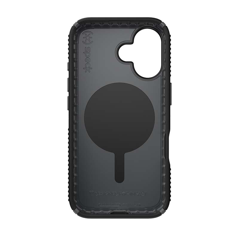 Speck Apple iPhone 16 Presidio2 Pro Grip Magsafe Case - Black - Black