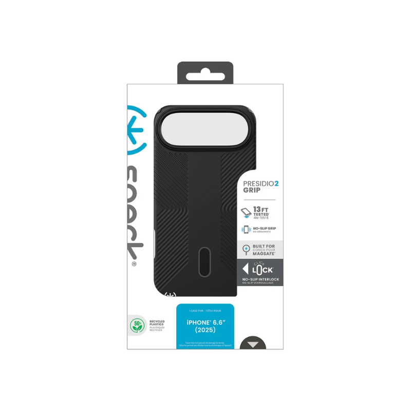 Speck iPhone 17 Air Presidio2 Grip Magsafe - Black - Black