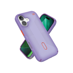 Speck iPhone 17 Presidio Lux Grip Magsafe with ClickLock - Purple/Red - Purple