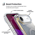 Speck Presidio Lux MagSafe Case Apple iPhone Air â€“ Silver Glitter - Silver