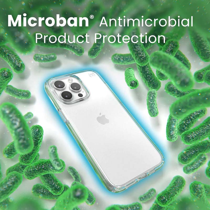 Speck Presidio Perfect Clear iPhone 15 Pro Max Case - Clear