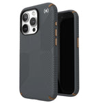 Speck Presidio2 Grip iPhone 15 Pro Case - Grey - Grey
