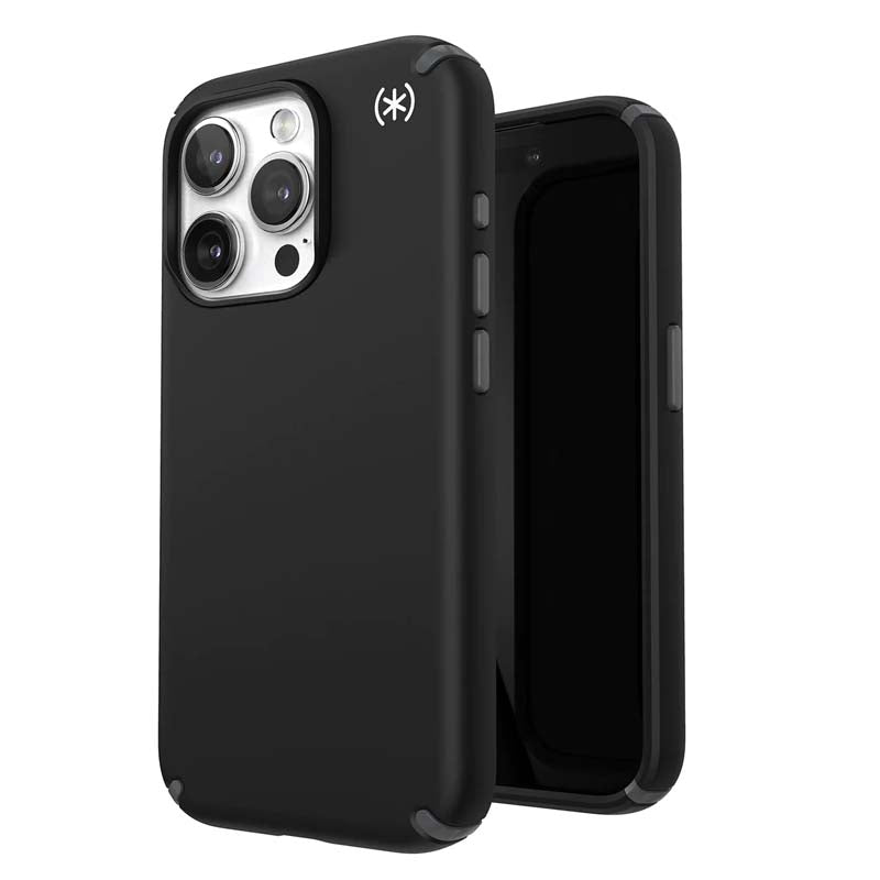 Speck Presidio2 Pro iPhone 15 Pro Case - Black / Grey