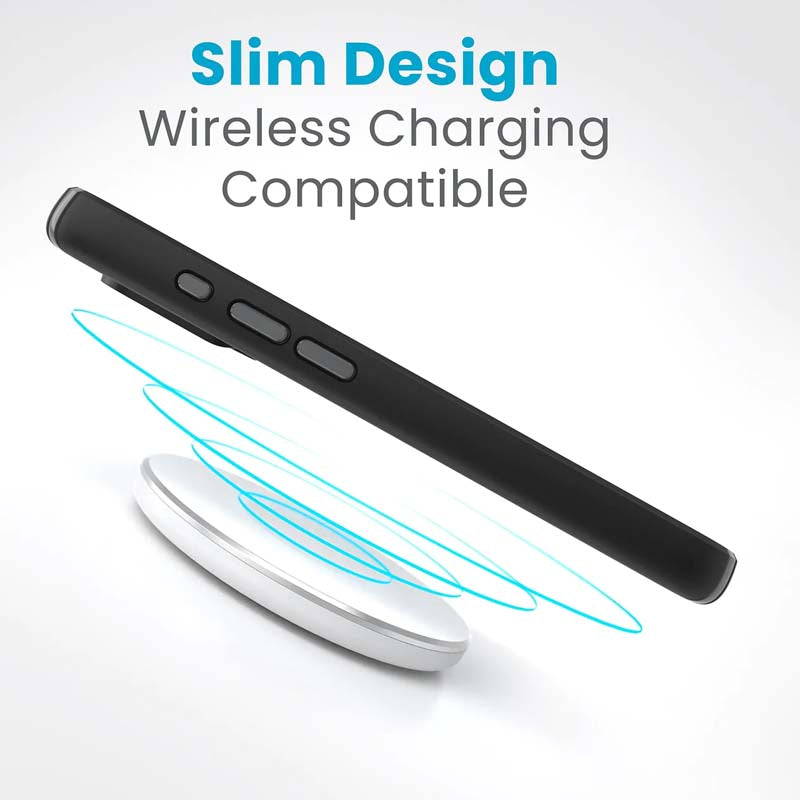 Speck Presidio2 Pro iPhone 15 Pro Case - Black / Grey