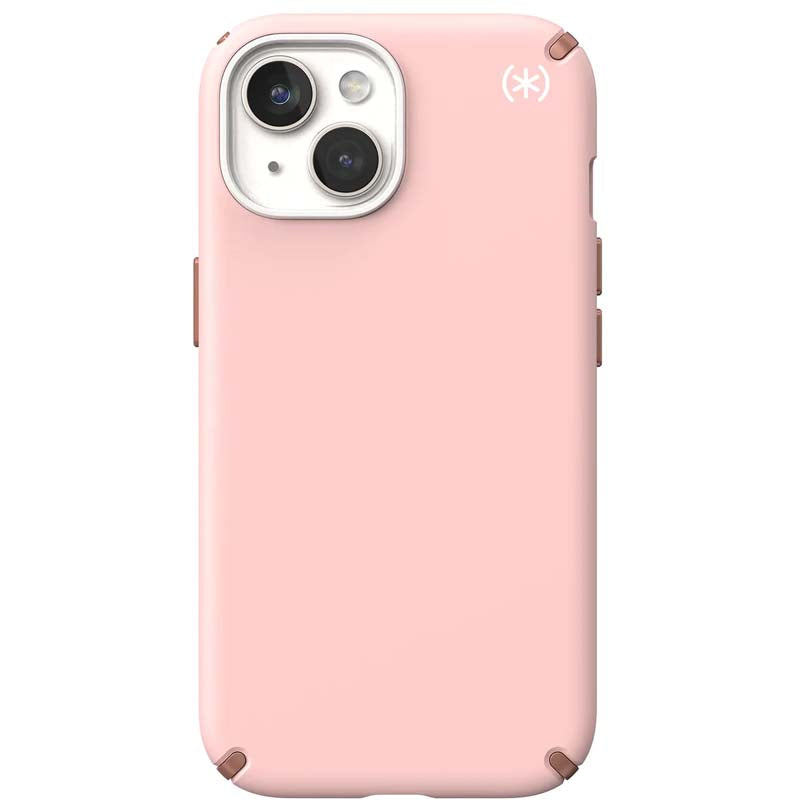 Speck Presidio2 Pro iPhone 15 Case - Pink / White