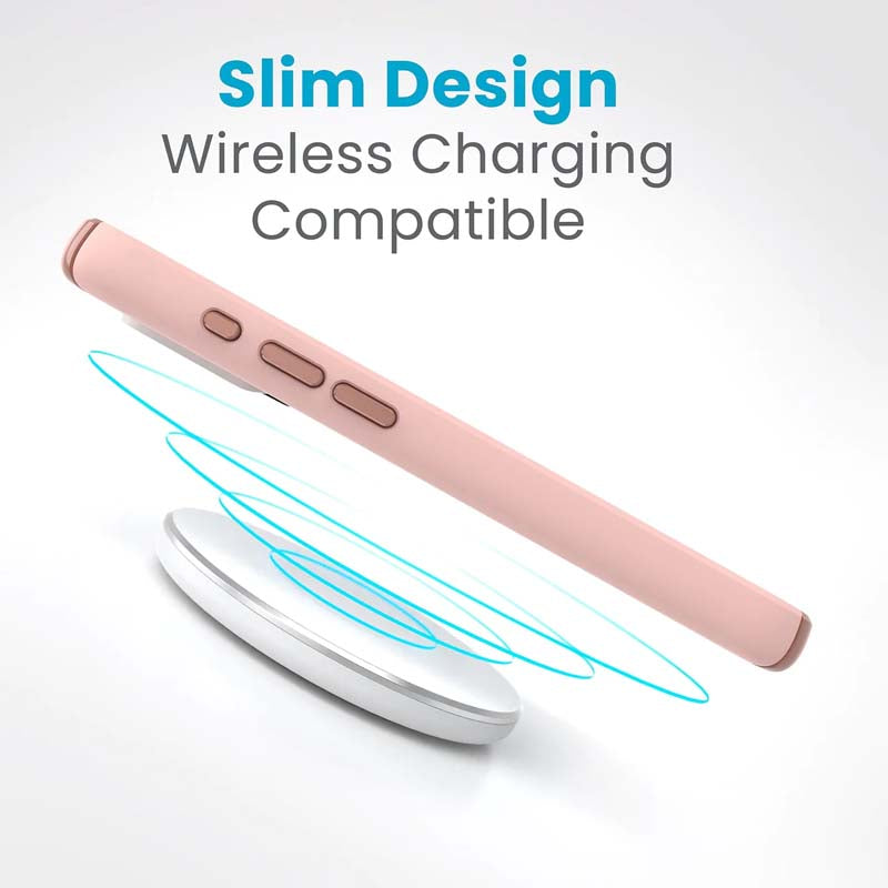 Speck Presidio2 Pro iPhone 15 Pro Case - Pink / White