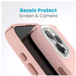 Speck Presidio2 Pro iPhone 15 Pro Max Case - Pink / White