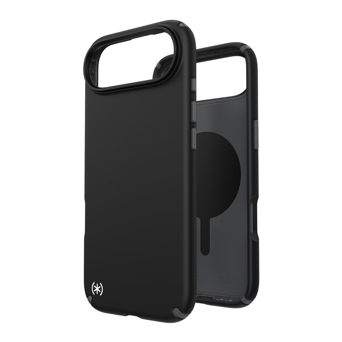 Speck Presidio2 Pro MagSafe Case Apple iPhone Air â€“ Black / Slate Grey - Black