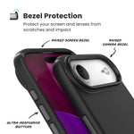 Speck Presidio2 Pro MagSafe Case Apple iPhone Air â€“ Black / Slate Grey - Black