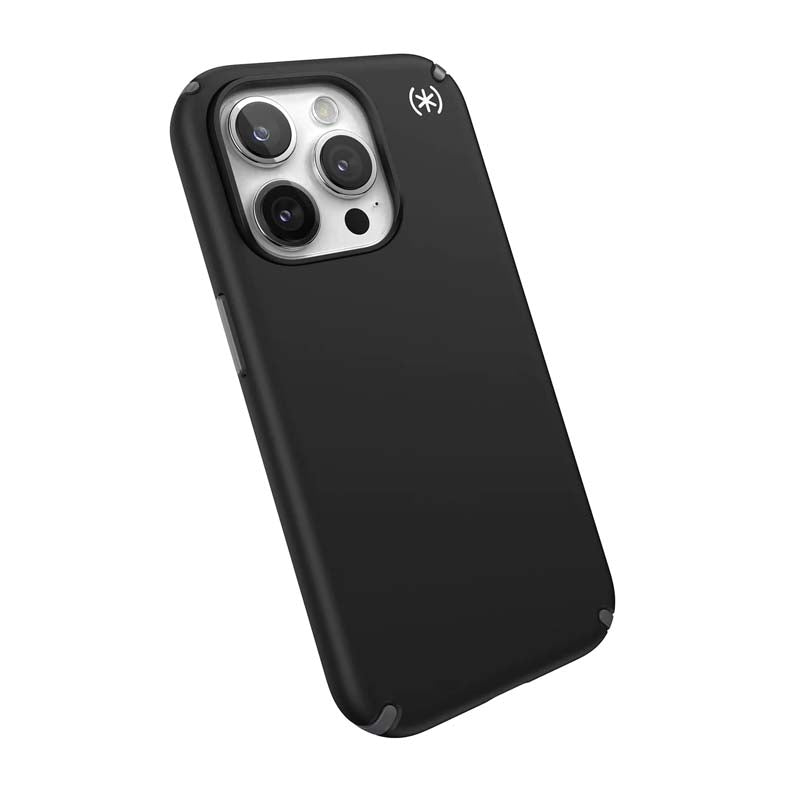 Speck Presidio2 Pro Magsafe iPhone 15 Pro Case - Black / Grey - Black/Grey