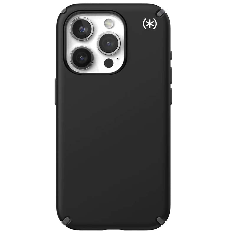 Speck Presidio2 Pro Magsafe iPhone 15 Pro Case - Black / Grey - Black/Grey