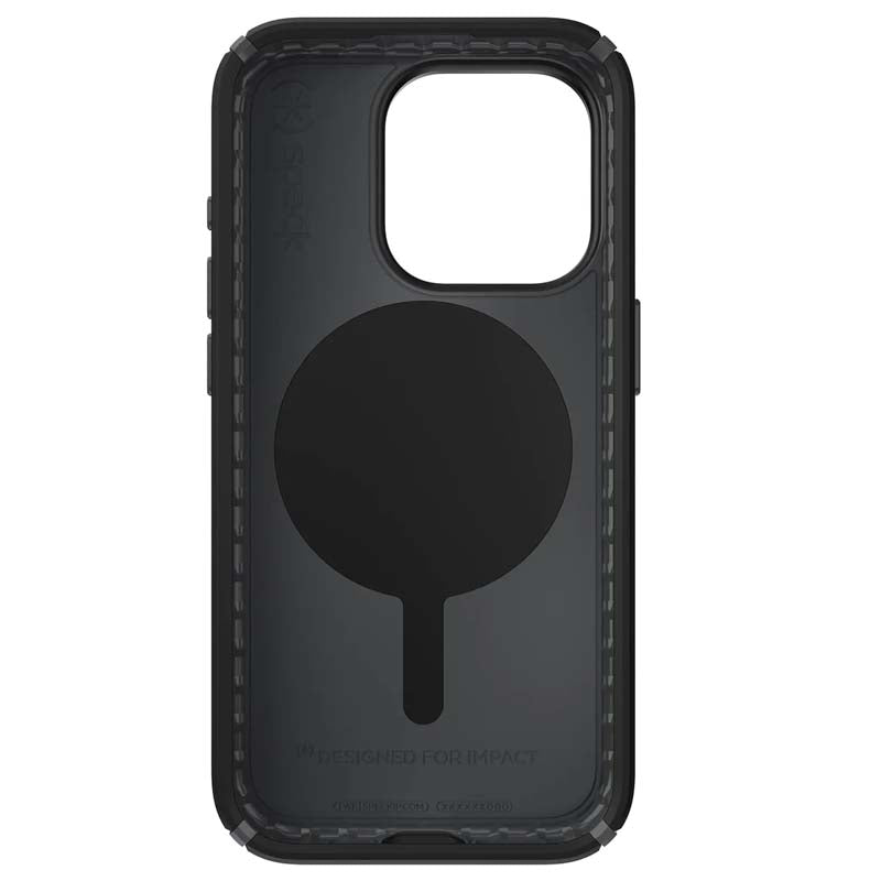 Speck Presidio2 Pro Magsafe iPhone 15 Pro Case - Black / Grey - Black/Grey