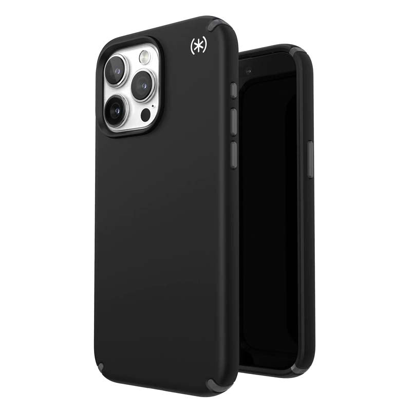 Speck Presidio2 Pro Magsafe iPhone 15 Pro Max Case - Black / Grey - Black/Grey