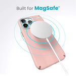 Speck Presidio2 Pro Magsafe iPhone 15 Pro Max Case - Pink / White - White / Pink
