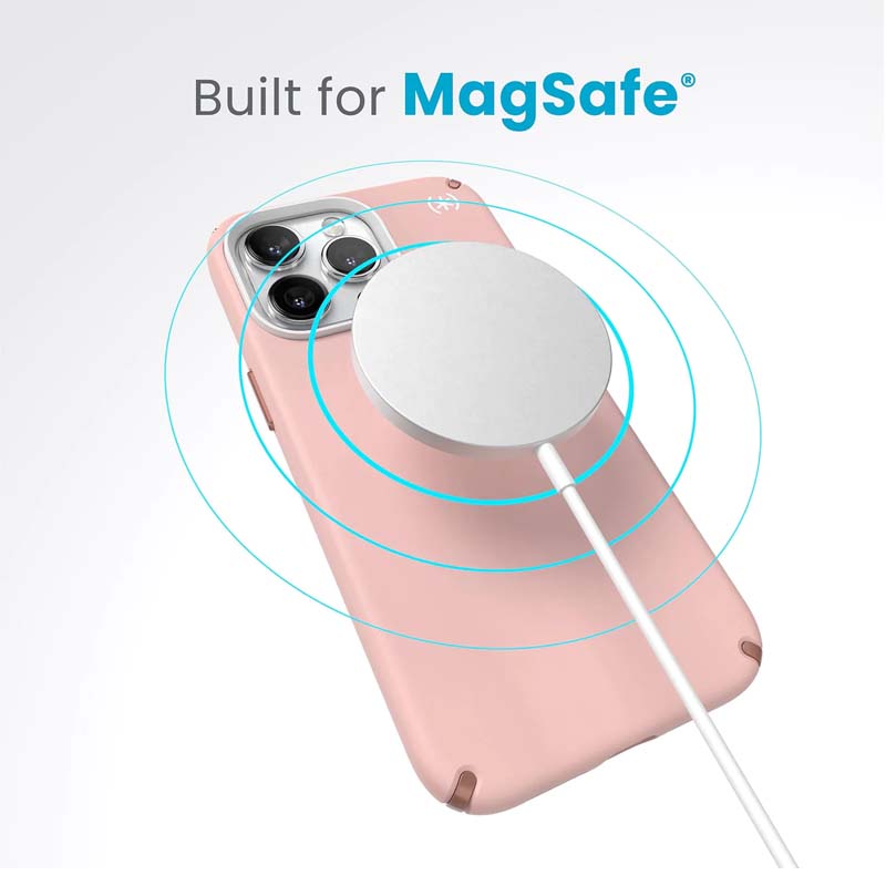 Speck Presidio2 Pro Magsafe iPhone 15 Pro Max Case - Pink / White - White / Pink