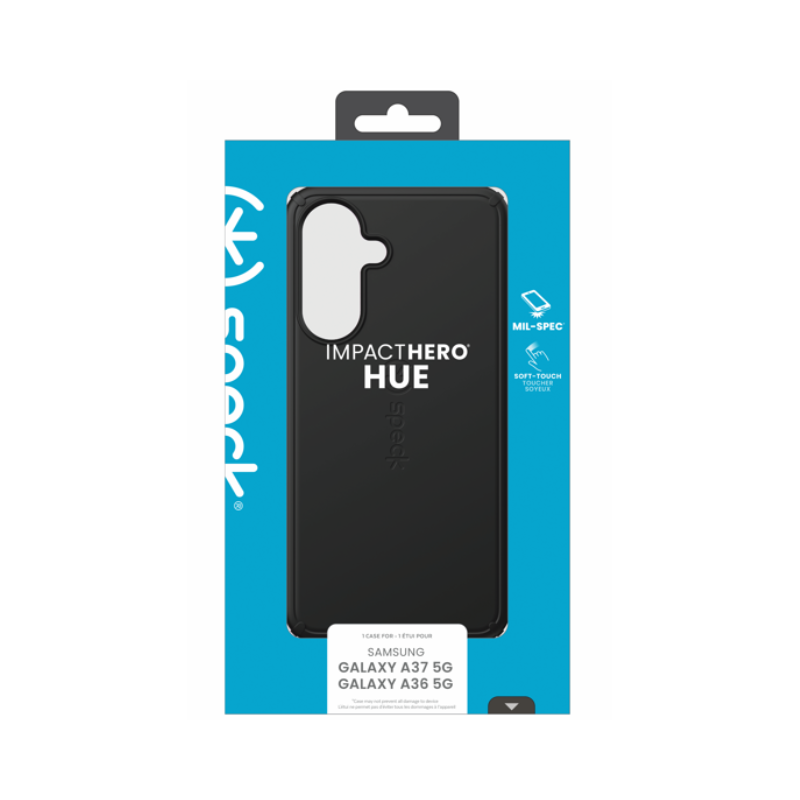 Speck Samsung Galaxy A37 5G ImpactHero - Black Shadow - Black