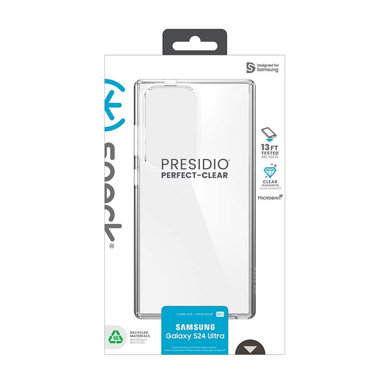 Speck Samsung Galaxy S24 Ultra Presidio Perfect Case - Clear - Clear