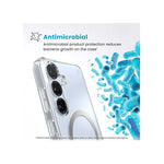 Speck Samsung Galaxy S25 Plus Presidio Perfect Magnetic Case - Clear / Silver - Clear / Silver
