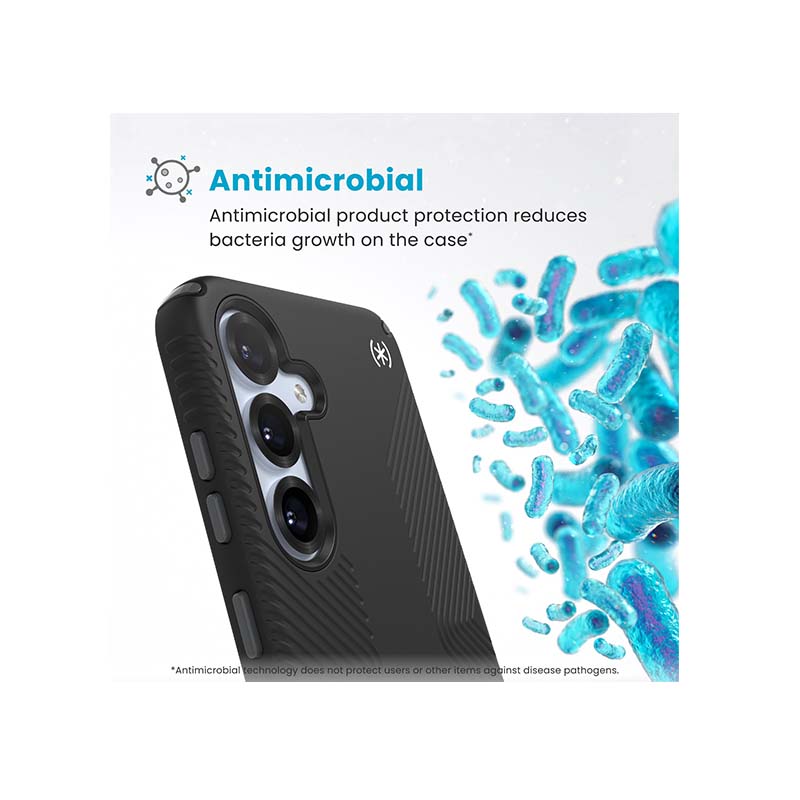 Speck Samsung Galaxy S25 Plus Presidio2 Grip Case - Black - Black