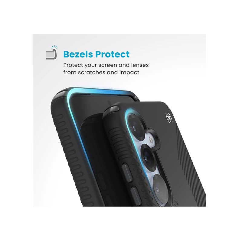 Speck Samsung Galaxy S25 Plus Presidio2 Grip Case - Black - Black