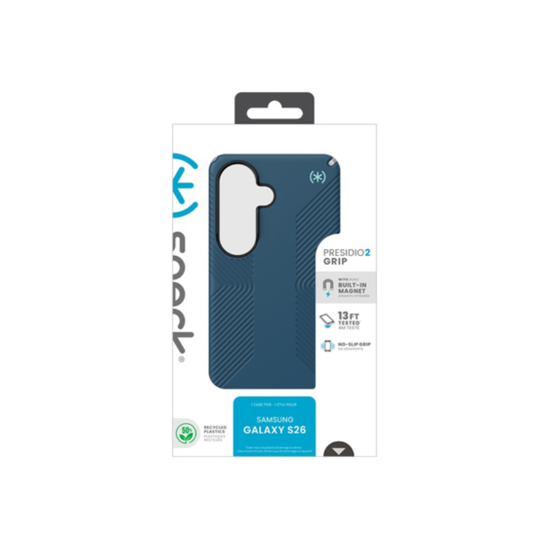 Speck Samsung Galaxy S26 Presidio2 Grip Magsafe - Deep Sea - Deep Blue