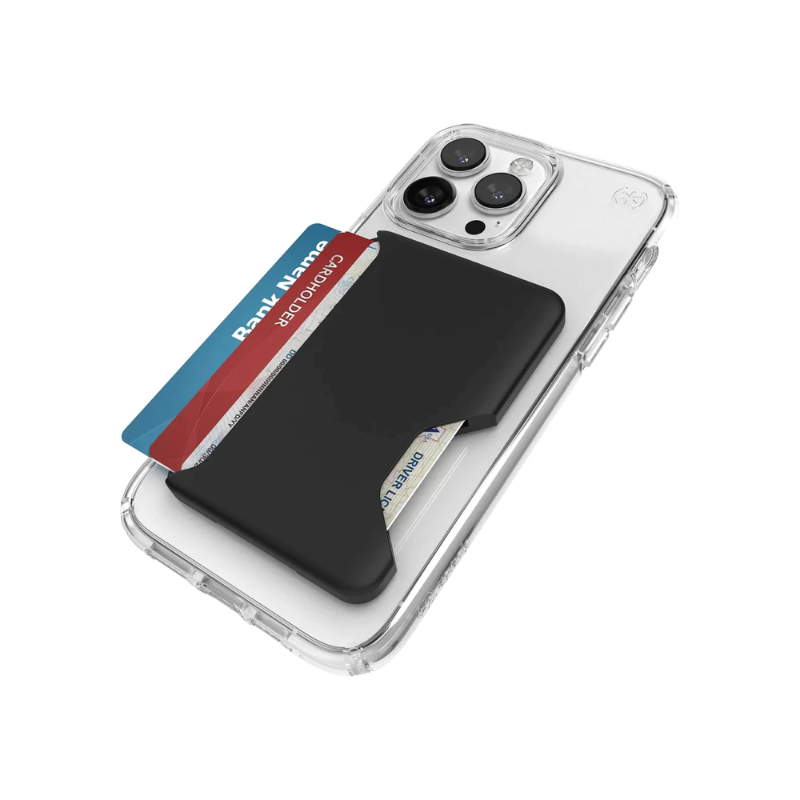 Speck Wallet for MagSafe with ClickLock - Black - Black