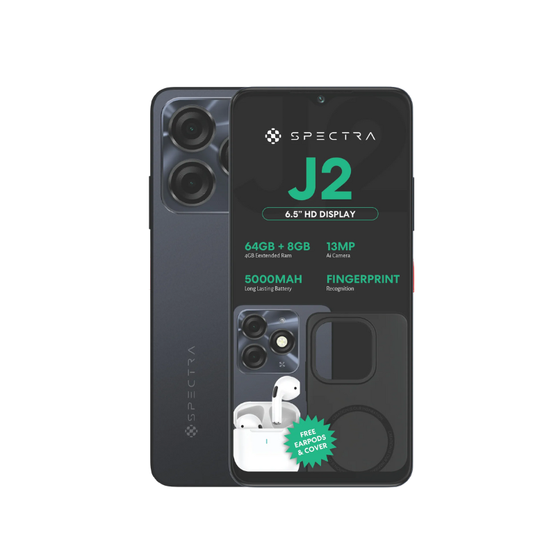 Spectra J2 4G 64GB - Grey - Grey