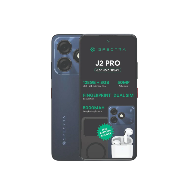 Spectra J2 Pro 4G 128GB - Blue - Blue