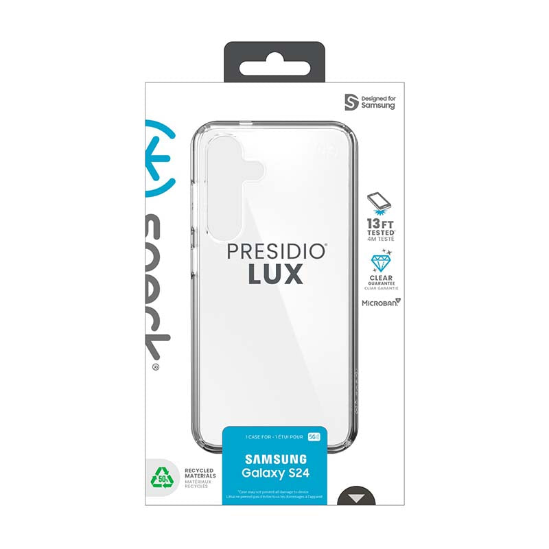 Speck Samsung Galaxy S24 Presidio Perfect Case - Clear