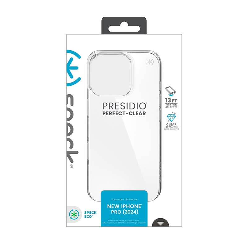 Speck Apple iPhone 16 Pro Presidio Perfect-Clear Case - Clear