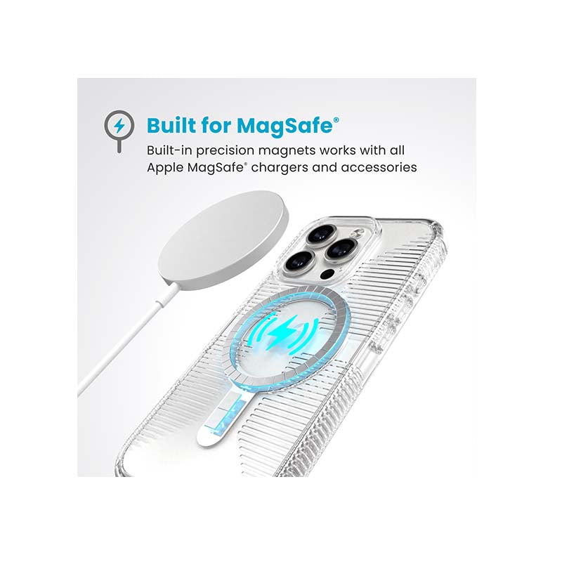 Speck Apple iPhone 16 Pro Gemshell Clear Grip Magsafe Case - Clear