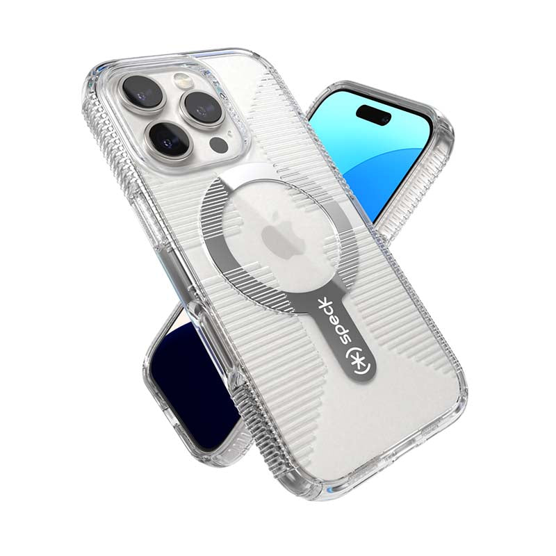 Speck Apple iPhone 16 Pro Gemshell Clear Grip Magsafe Case - Clear