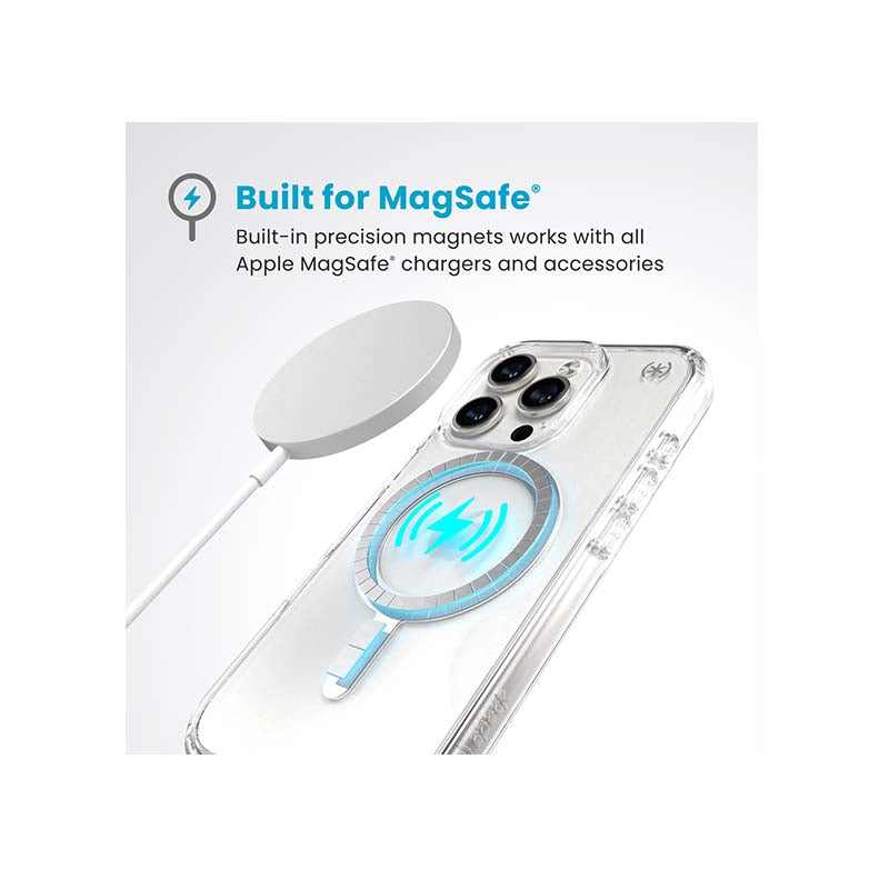 Speck Apple iPhone 16 Pro Presidio Perfect Clear Magsafe Case - Clear