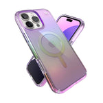 Speck Apple iPhone 16 Pro Max Presidio Lux Magsafe Case - Clear / Purple